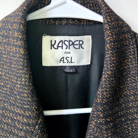 90s Kasper Suit Jacket/Blazer - Picture 2 of 6